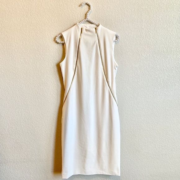 Calvin Klein Dresses & Skirts - NWT Midi Calvin Klein Ivory Dress Size2